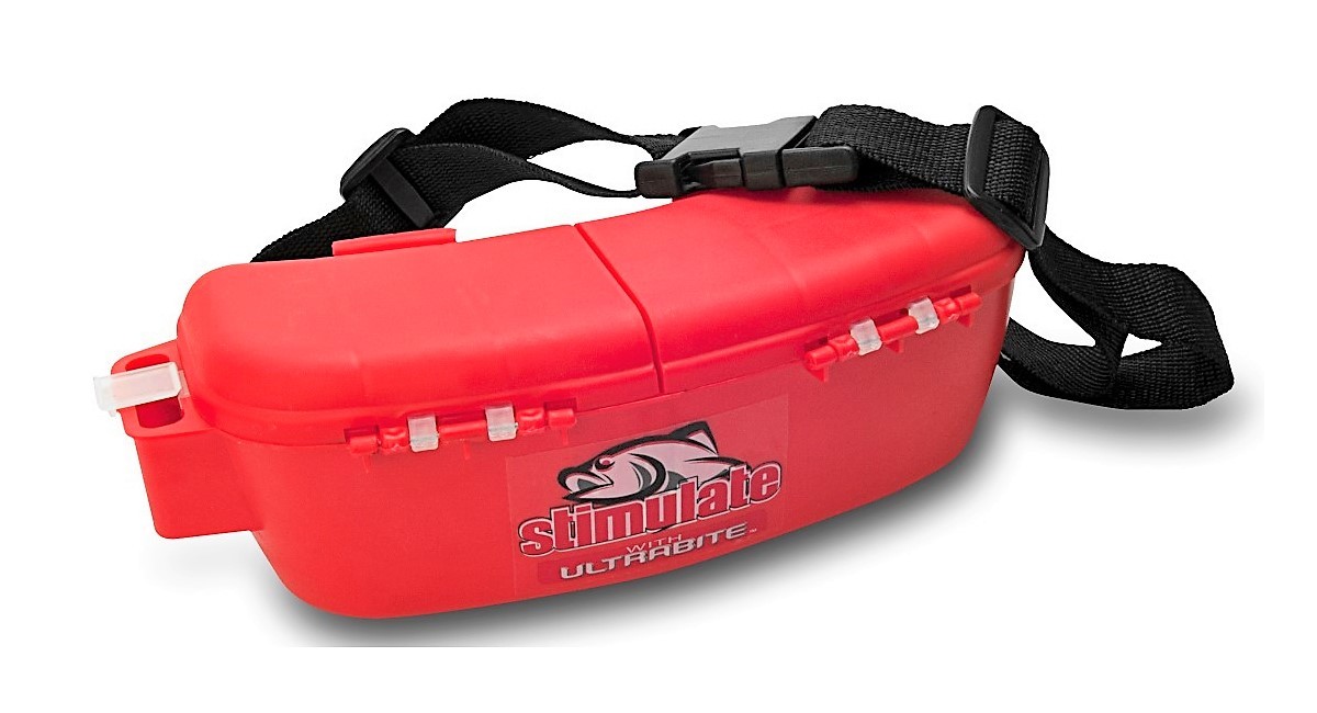 Stimulate Waist Tackle Box with Belt Bait Bucket with Dividers In One