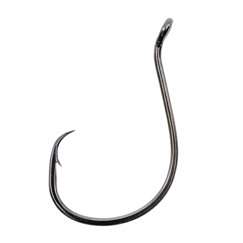 100 Circle Offset Octopus Fishing Hooks 2X Strong Chemically Sharpened USA! 
