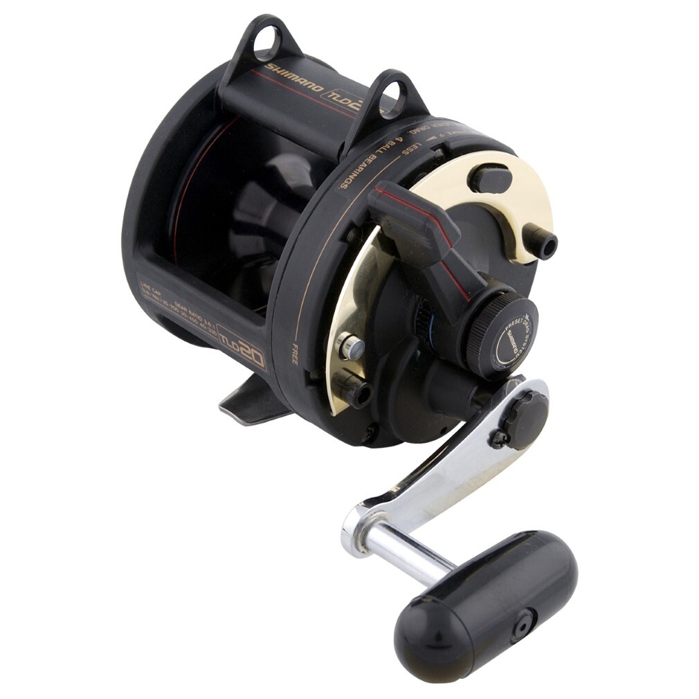 Shimano TLD 20 Overhead Fishing Reel - 4 Bearing Lever Drag Reel