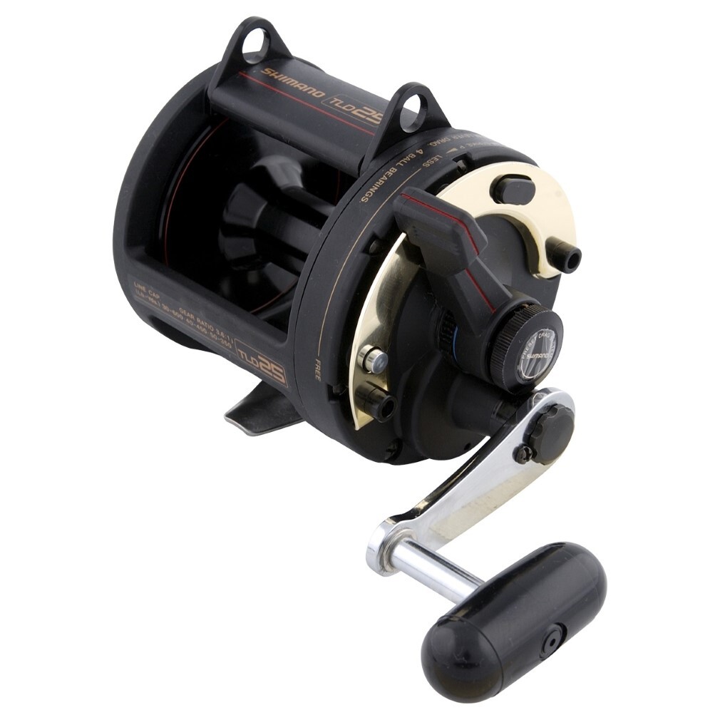 Shimano TLD 25 Overhead Fishing Reel - 4 Bearing Lever Drag Reel