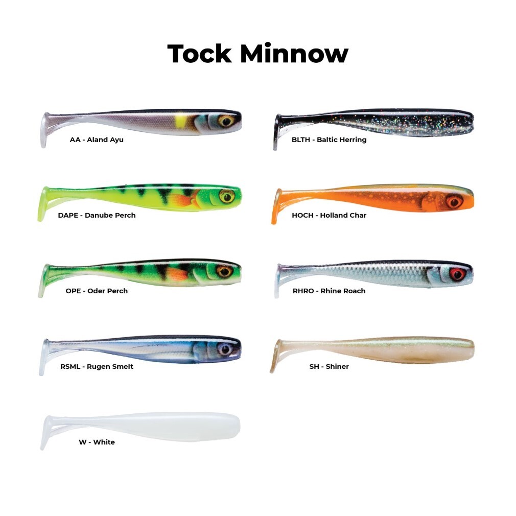 3 Inch Storm Tock Minnow Soft Plastic Fishing Lure
