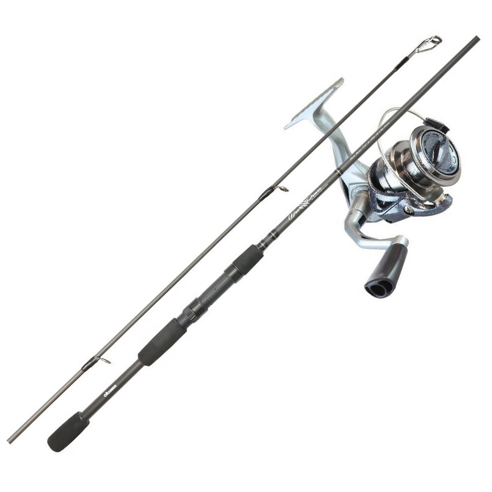 Okuma A-Tac Spinning Rod and Reel Combo - 6ft 6in, Medium Light, 2pc