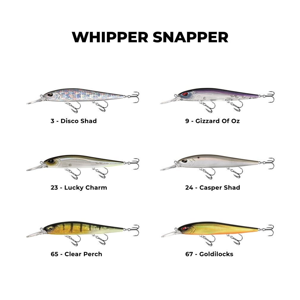 13 Fishing 110mm Whipper Snapper Jerkbait Fishing Lure