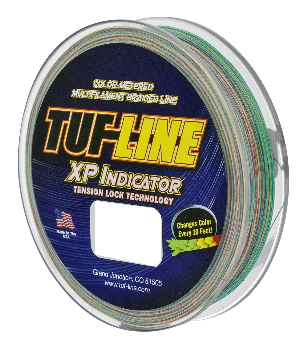 300yd Spool of Tuf-Line XP Indicator Colour-Metered Braided Fishing Line