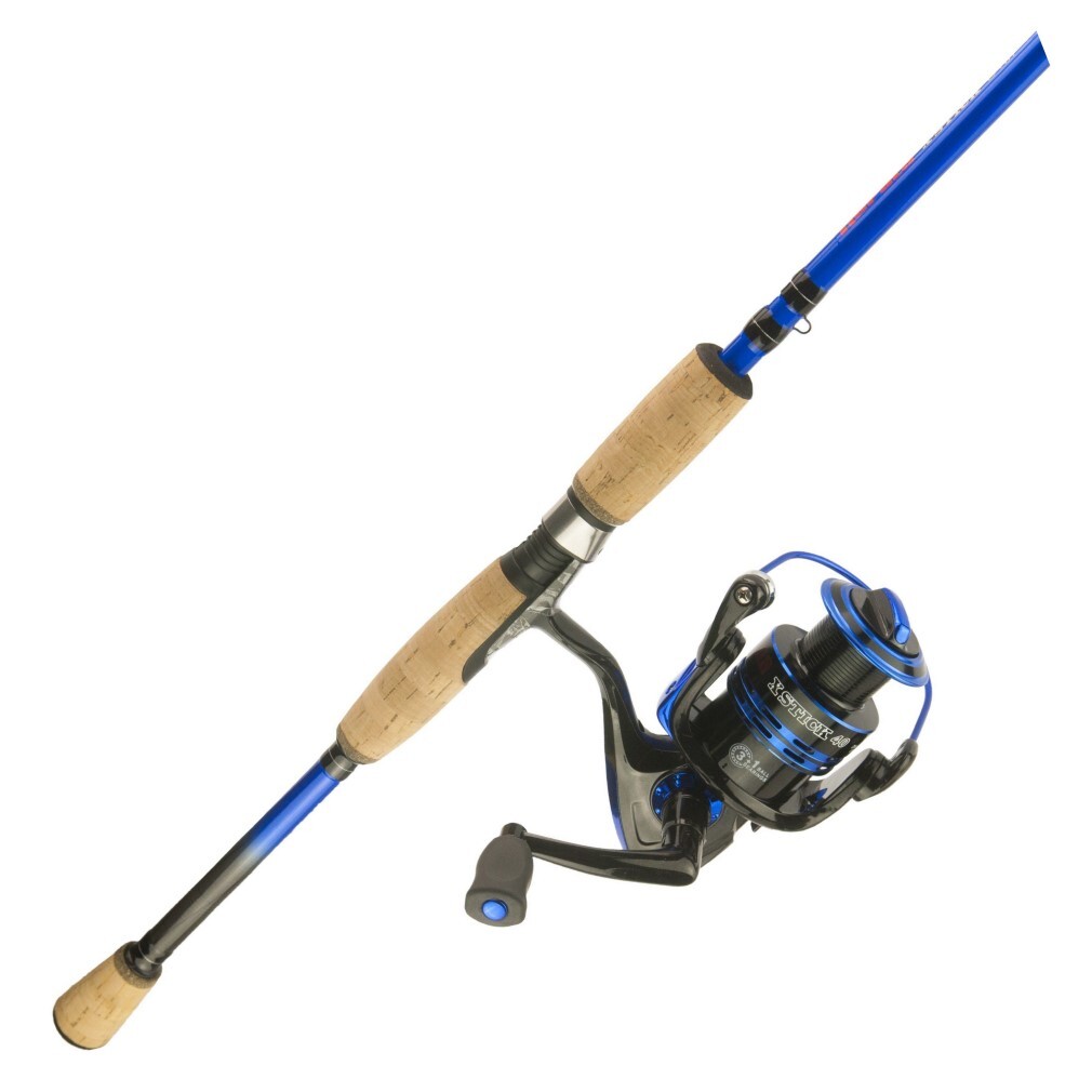 6'7 Rapala X-Stick 8-15lb Rod and Reel Combo with Cork Grips and 4 Bearing  Reel