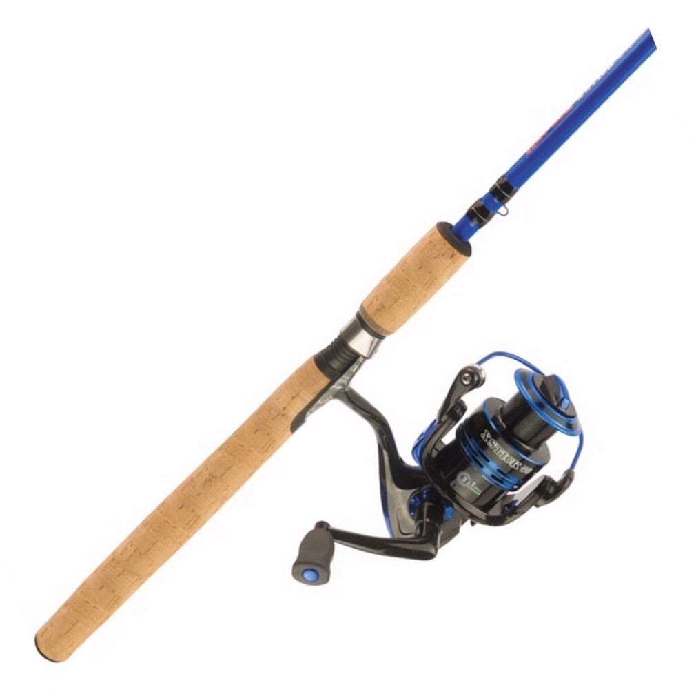 6'8 Rapala X-Stick 12-20lb Rod and Reel Combo with Cork Grips and 4 Bearing  Reel