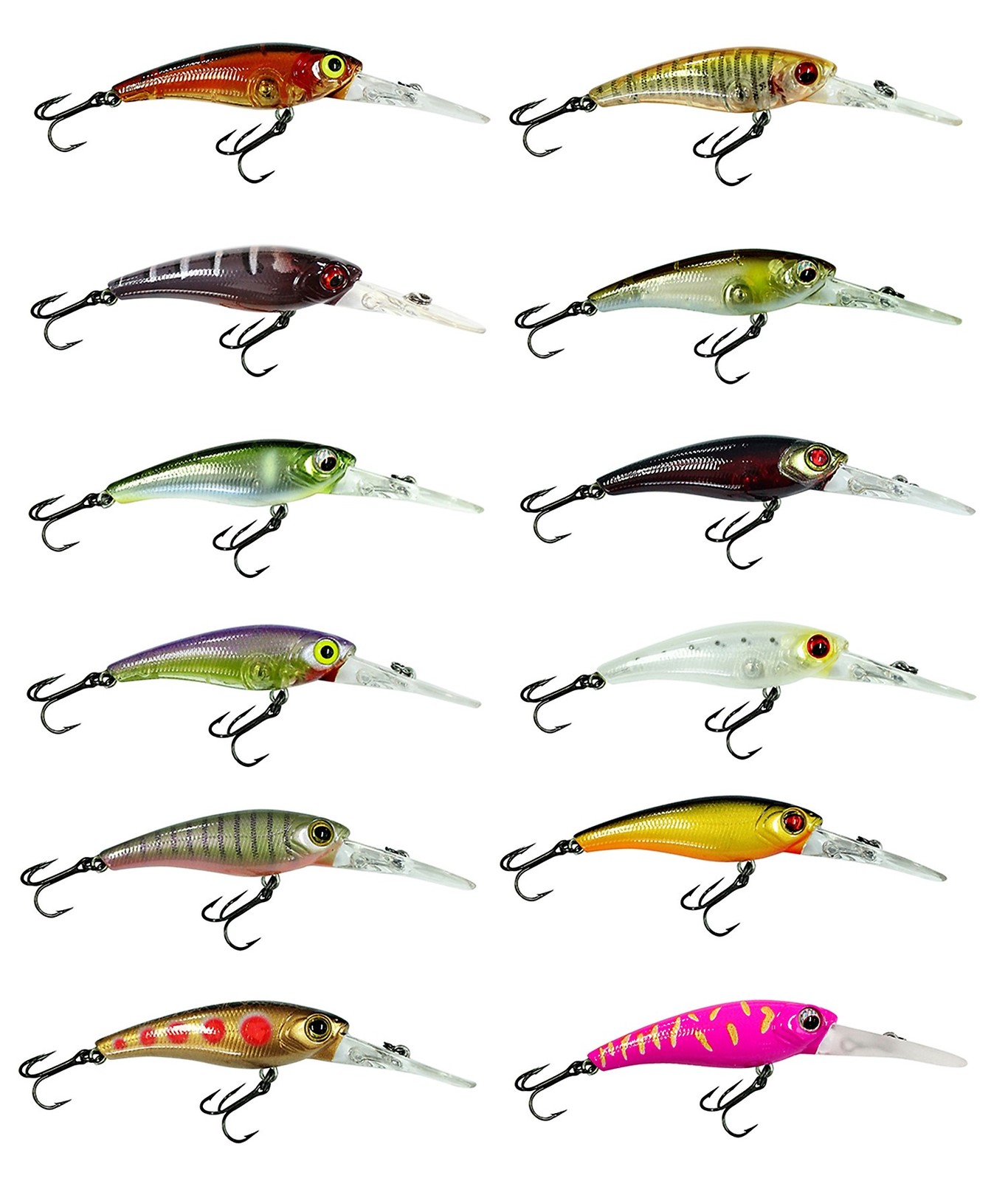 50mm Zerek Tango Shad 4g Floating Fishing Lure Diving Depth up to