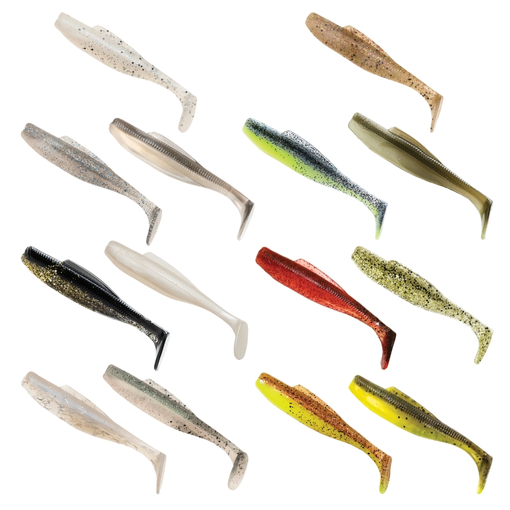 Zman, Lures, 5, Diezel, Minnowz, Paddle, Tail, Soft, Fishing