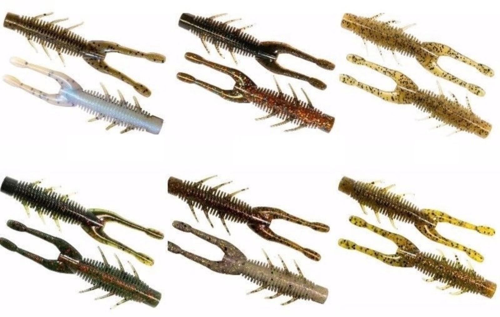 Zman 3 Inch TRD HogZ Soft Plastic Lures - Pack of Z Man Soft Plastic Lures