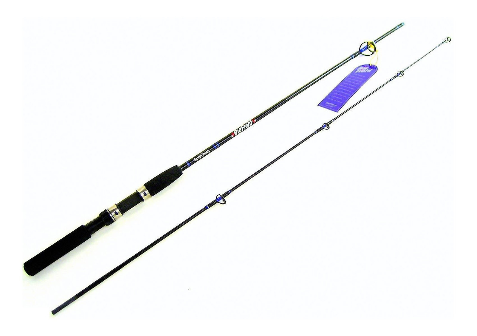 SURECATCH BIGFIELD - 7 ft 2 Pce FISHING ROD Spin 3-6KG