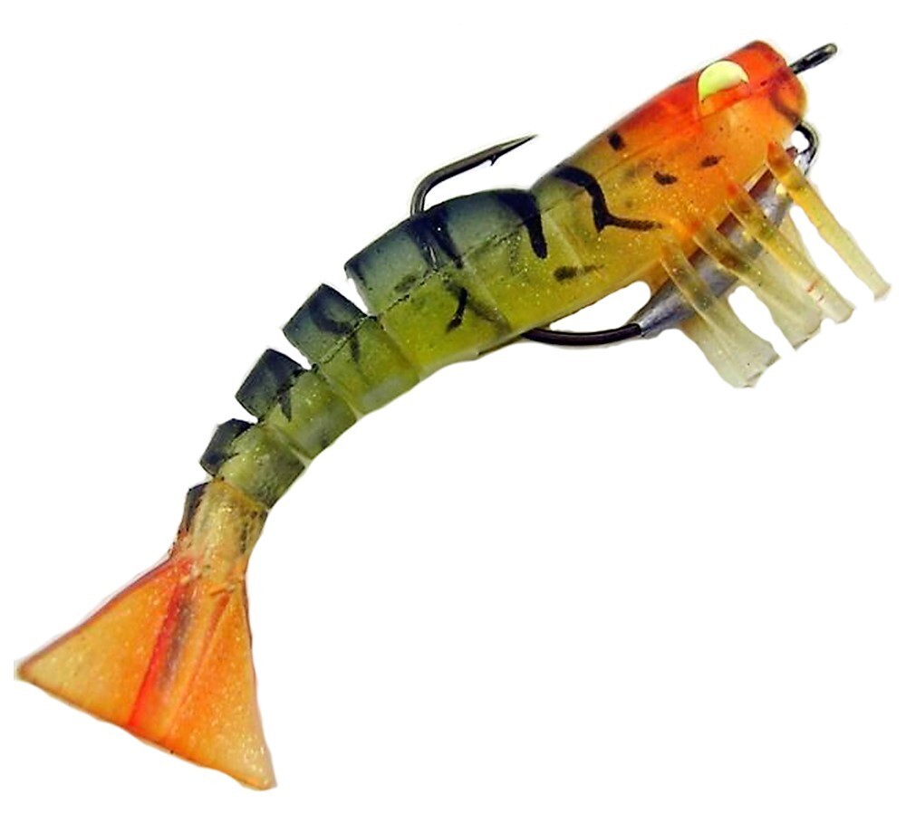 Outshred Soft Shrimp Lures Pre rigged Crayfish Robotic - Temu Australia