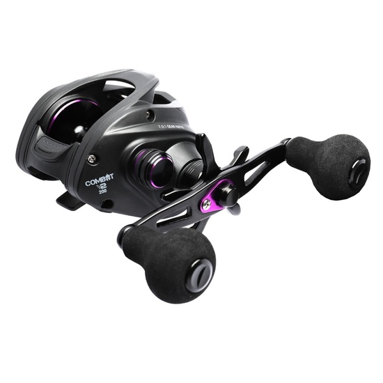 ATC Combat Plus V2 201 Left Handed Low Profile Baitcaster Fishing Reel