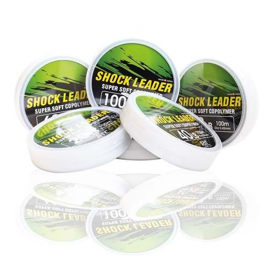 100m Spool of ATC Shock Leader - Japanese Made Super Soft Copolymer Mono Leader