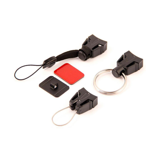 T-Reign Retractable Gear Tether Outdoor Accessory Pack - 3 Attachments