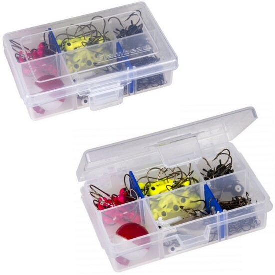 Flambeau 1002TTD 6 Compartment Tuff Tainer Fishing Tackle Tray with Zerust