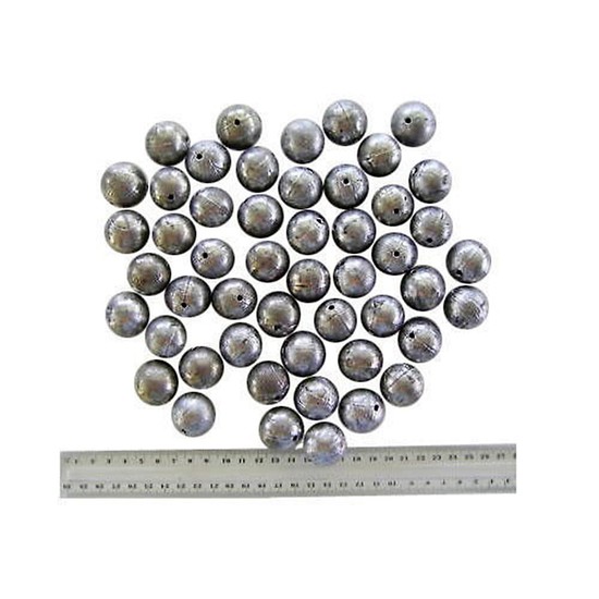 50 x Size 10 Fishing Ball Sinkers