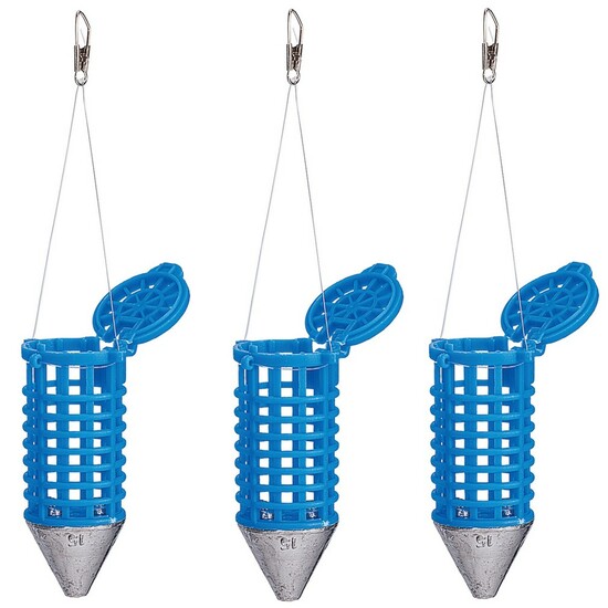 3 x 75gm Daiichiseiko Weighted Berley Cages - Ideal for Attaching to Sabiki Rigs