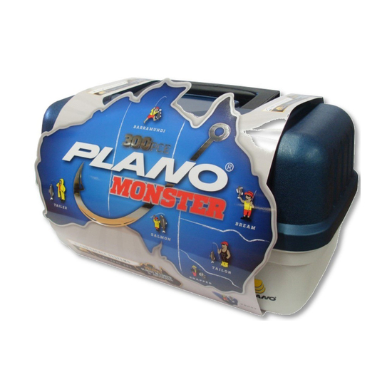 Plano Monster Fishing Tackle Box With 300 Pieces of Fishing Tackle - Tackle Kit
