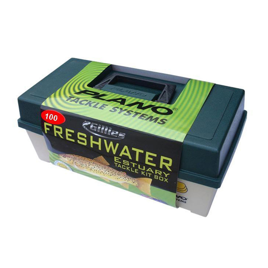 Plano Freshwater Tackle Kit - Fishing Tackle Box With 100 Pieces Of Tackle