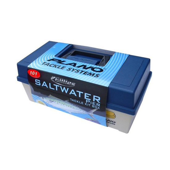 Plano Saltwater Tackle Kit - Fishing Tackle Box With 101 Pieces Of Tackle