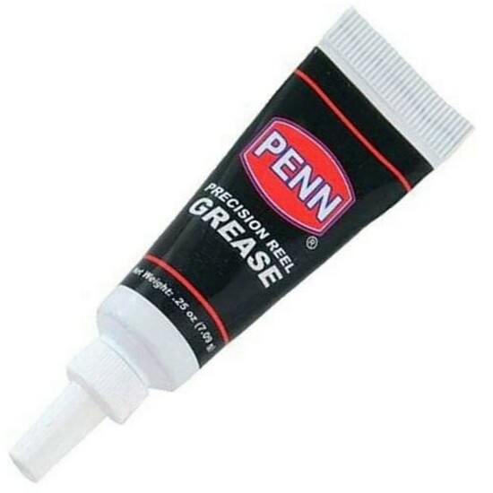 7gm Tube of PENN Precision Fishing Reel Grease - 0.25 oz - X1R Quality Grease