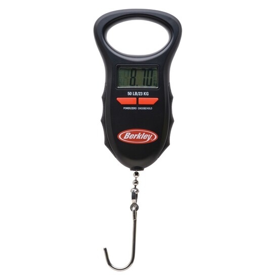 Berkley Portable 50lb Digital Fishing Scales -Memorises up to 10 Weights