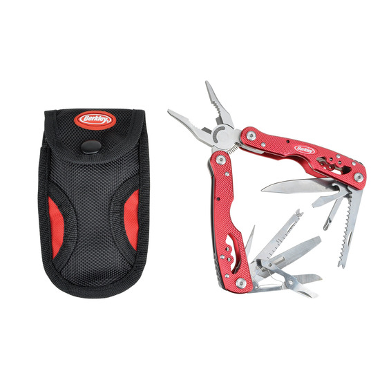 Berkley 13 in 1 Multi-Functional Fishing Tool with Pouch - Multi-Tool/Pliers