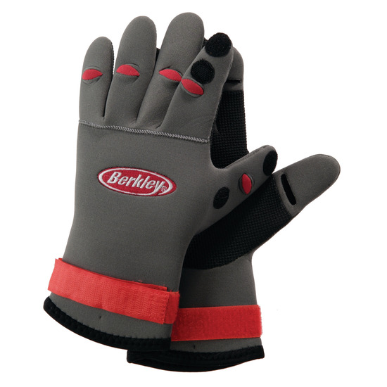 Mustad Rubber Coated Fishing Gloves