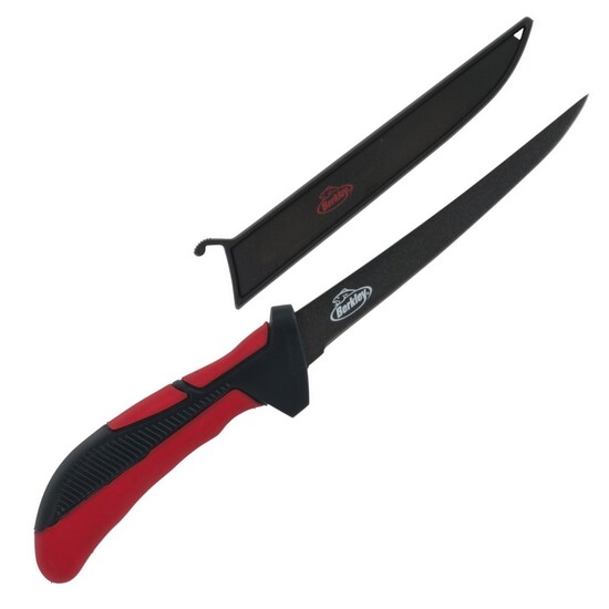 6 Inch Berkley XCD 6 Inch Fillet Knife with Sheath-Stainless Steel Fishing Knife