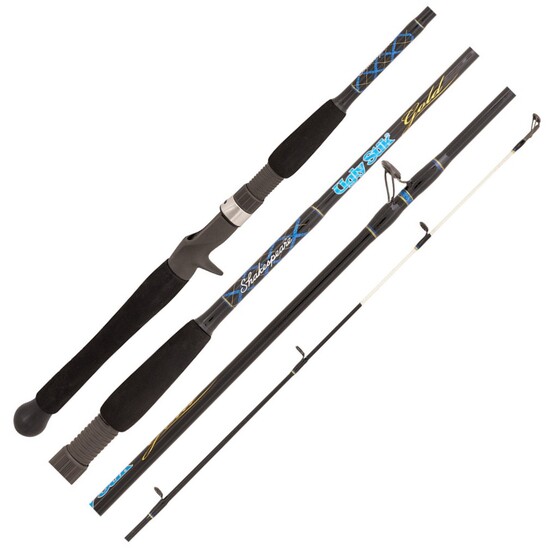 4'6 Ugly Stik Gold 1-3kg Kayak Fishing Rod - 1 Piece Spin Rod