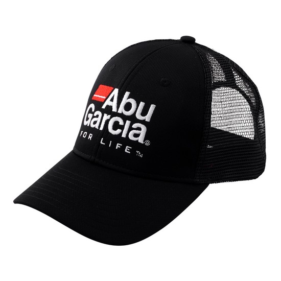 Abu Garcia Mesh Trucker Fishing Cap with Adjustable Snapback Closure-Fishing Hat