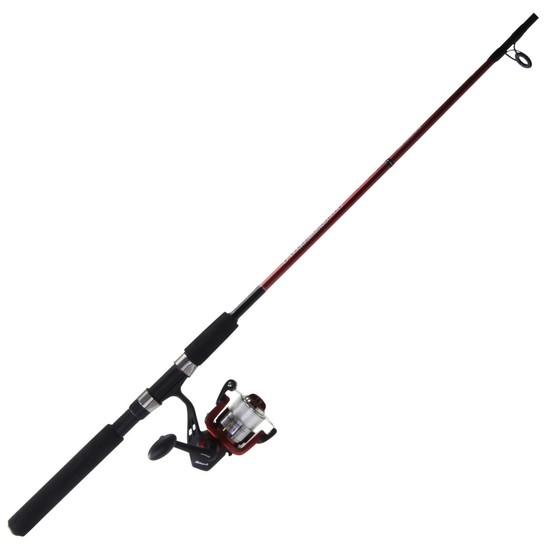 6ft Shakespeare 2-4kg Pro Touch Fishing Rod and Reel Combo Spooled with Line