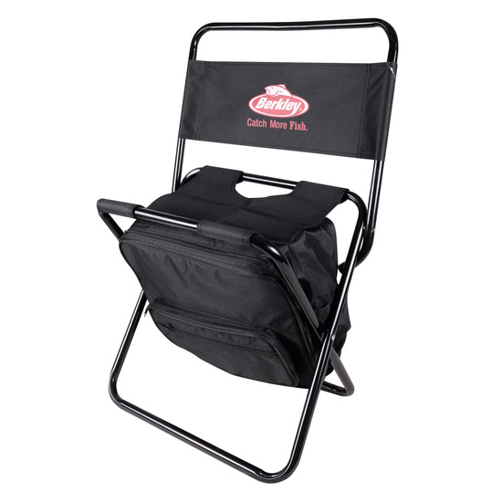 Berkley Folding Backpack Chair With Back Rest - Fishing Stool/Backpack