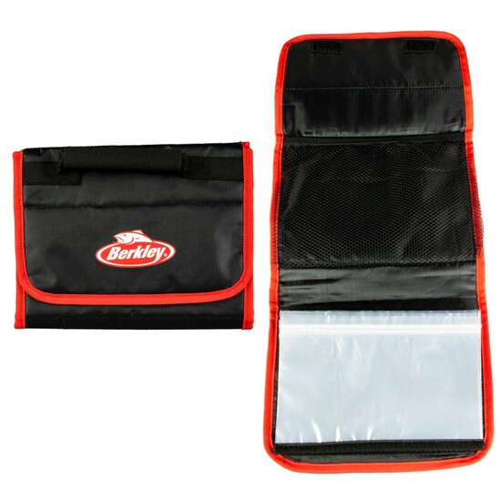 Berkley Bait Wallet - Single Sided Soft Plastics Wallet With 5 Removable Sleeves