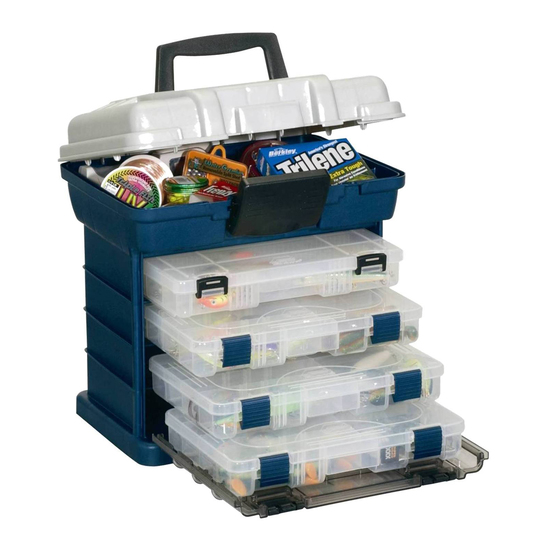 Plano 1364 Tackle Box-4 x Removable Tackle Tray System With Spacious Top Storage