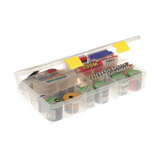 Plano 23730 Pro Latch Stowaway Tackle Box-Tackle Tray With Up To 15 Compartments