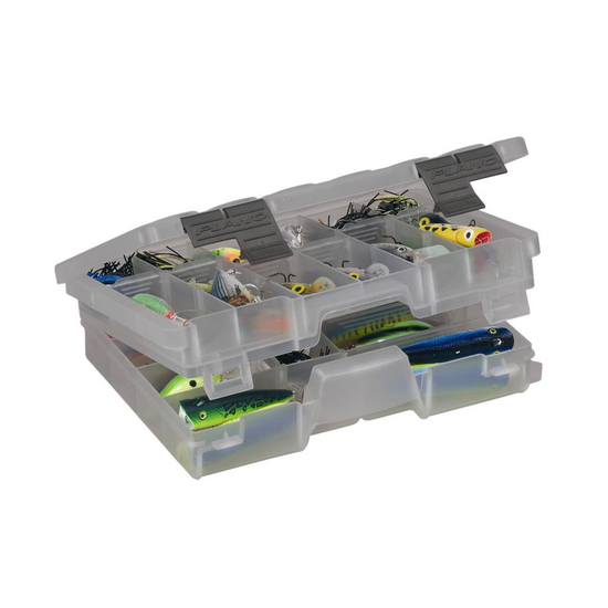 Plano 4600 Two-Tiered Stowaway Tackle Tray - Double Sided Tackle Box