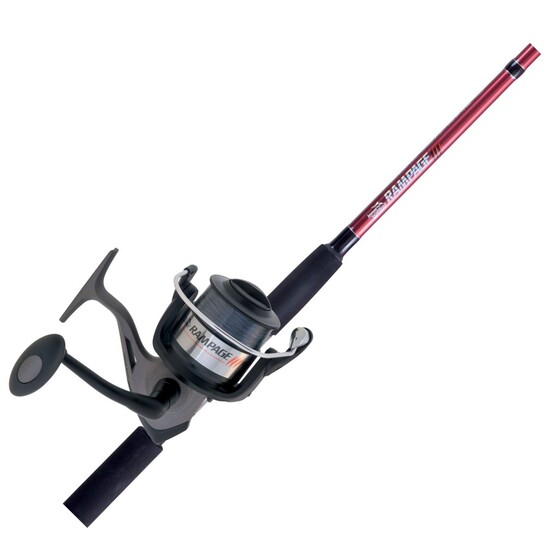 7ft Jarvis Walker Rampage 3-6kg Fishing Rod and Reel Combo - 2 Pce Spin Combo With 400 Size Reel