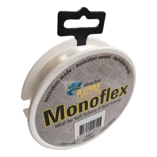 500m Spool of 8lb Clear Platypus Monoflex Mono Fishing Line