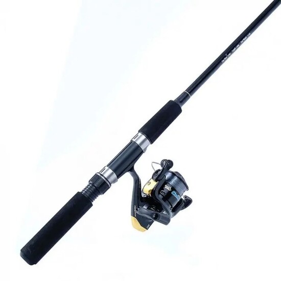 6ft Jarvis Walker Comet 2-4kg 2pce Fishing Rod and Reel Spin Combo with Line