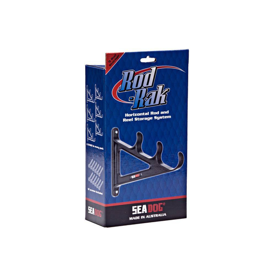 Sea Dog Horizontal Fishing Rod Holder - Fishing Rod Rack - Holds 9 Fishing Rods