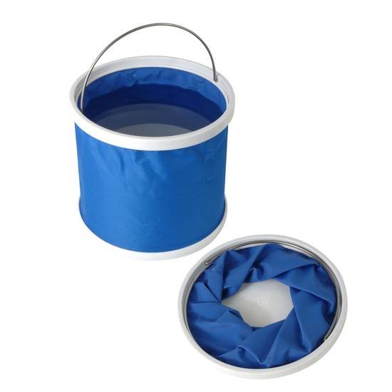 Jarvis Walker 9 Litre Foldable Fishing Bucket - UV Resistant Bucket