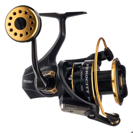 Rovex Ferocity 6500 Spin Reel - 10 Bearing Spinning Fishing Reel