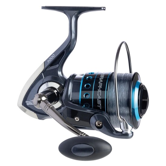 Jarvis Walker Graphcast 6000 Spin Reel Spooled with Line - 6 Bearing Reel