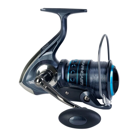 Jarvis Walker Graphcast 7000 Spin Reel Spooled with Line - 6 Bearing Reel