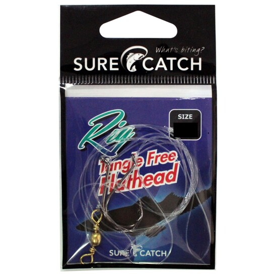 Surecatch Pre-Tied Bream/Flathead Fishing Rig with Chemically Sharpened  Hook