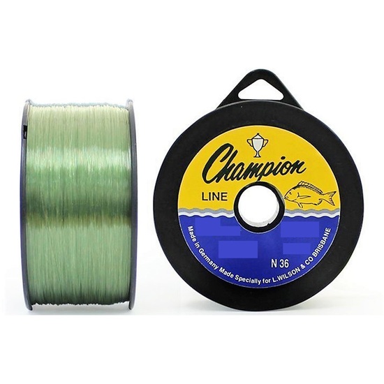 1 Spool of Green Wilson Champion Fishing Line - German Made Monofilament Line