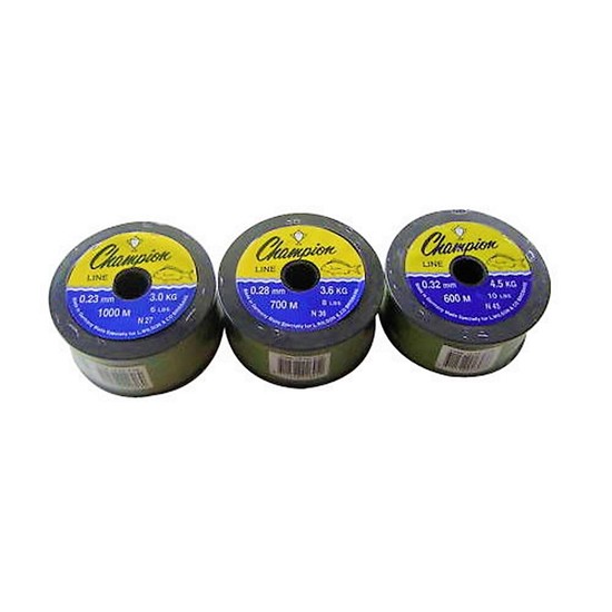 FISHING LINE 6,8,10LB 3 ROLLS 3KG,3.6KG,4.5KG BULK LOT