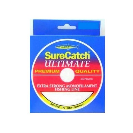 300 Metres of 4lb Wilson Ultimate Extra Strong Mono Fishing Line-Co Polymer Line