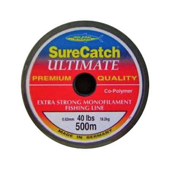 500 Metres Of 40lb Wilson Extra Strong Co Polymer Mono Fishing Line